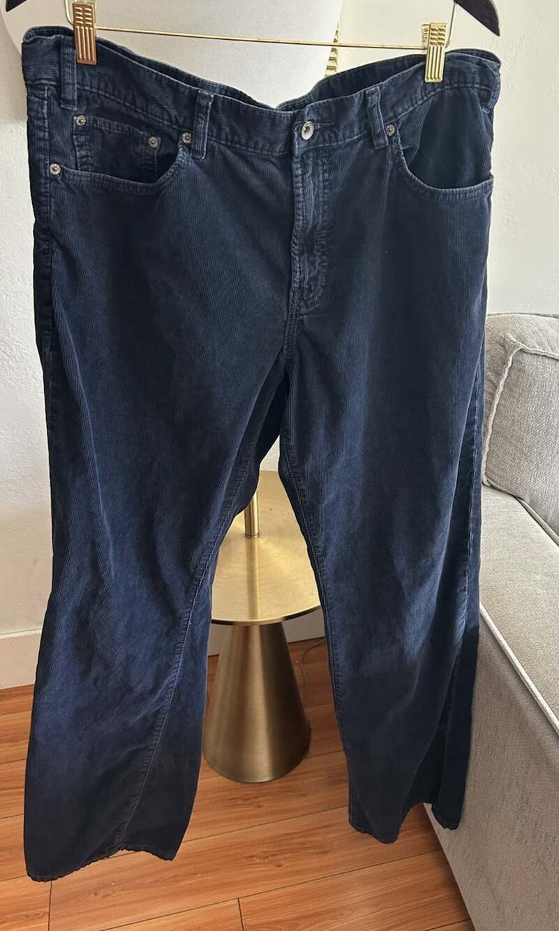 Vtg Y2K 90s Gap Corduroy Pants Preppy Men’s 36/34 Straight Fit 2006
